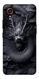 Чехол на Samsung Galaxy Xcover7 black dragon фото 1 из 1