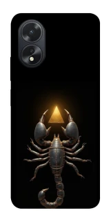 Чехол на Oppo A18 Scorpio with Golden Triangle фото 1 из 1