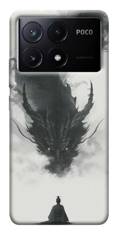 Чехол на Xiaomi Poco X6 dragon mood фото 1 из 1