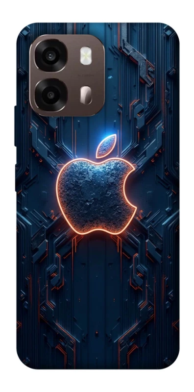 Чехол на Oppo A6 Apple logo ver.1 фото 2 из 2
