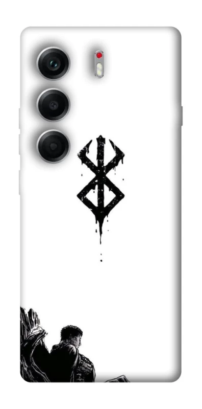 Чехол на Tecno Camon 40 berserk white фото 1 из 1