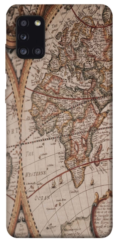 Чехол на Samsung Galaxy A31 Карта путешествий фото 1 из 1