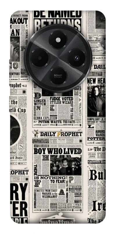 Чохол на Xiaomi Redmi A3 Pro Harry Potter newspaper фото 1 з 1