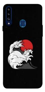 Чехол на Samsung Galaxy A20s Волны Японии v2 фото 1 из 1