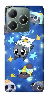 Чехол на Realme C61 Pebble kitten stars фото 1 из 1