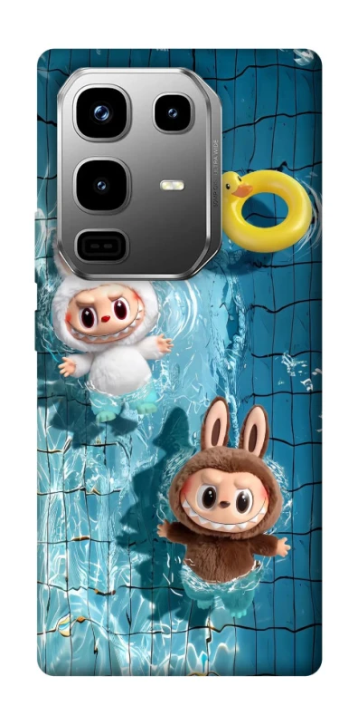 Чохол на Infinix Note 50 Pro Labubu in the pool фото 1 з 1