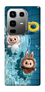 Чохол на Infinix Note 50 Pro Labubu in the pool фото 1 з 1