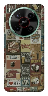 Чехол на ZTE Nubia V70 Max Retro collage ver.1 фото 1 из 1