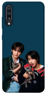 Чохол на Samsung Galaxy A70 (A705F) Lee Know and Han - Stray Kids фото 1 з 1