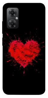 Чохол на Xiaomi Redmi Note 11R Splash heart фото 1 з 1