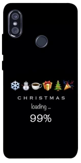 Чехол на Xiaomi Redmi Note 5 Pro / Note 5 (AI Dual Camera) Christmas Loading фото 1 из 1