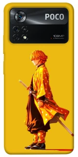 Чехол на Xiaomi Poco X4 Pro 5G Agatsuma Zenitsu фото 1 из 1