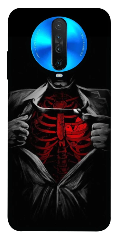 Чохол на Xiaomi Redmi K30 Skeleton Heart фото 1 з 1