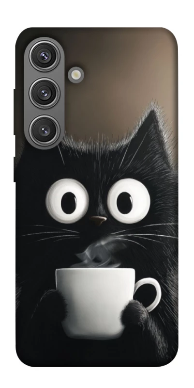 Чехол на Samsung Galaxy S24+ morning cat фото 1 из 1