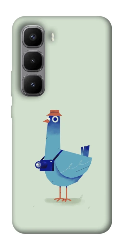 Чохол на Infinix Hot 60 Pro+ Голуб-детектив фото 1 з 1