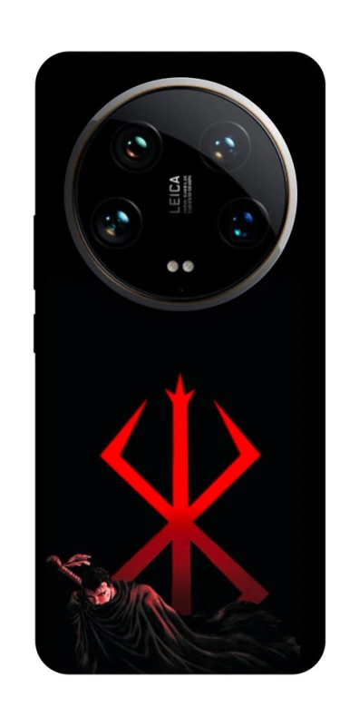 Чохол на Xiaomi 14 Ultra Berserk Red Logo фото 1 з 1