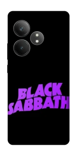 Чехол на Realme GT Neo 6 Black Sabbath logo ver.1 фото 1 из 1