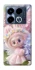 Чохол на Infinix Note 40 4G Labubu & Flowers ver.1 фото 1 з 1