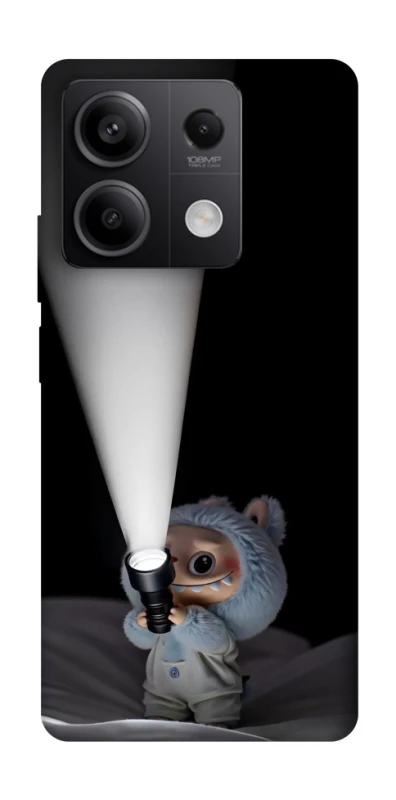 Чохол на Xiaomi Redmi Note 13 5G Labubu with flashlight ver.3 фото 1 з 1