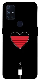 Чохол на OnePlus Nord N10 5G Charge your heart фото 1 з 1
