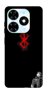 Чехол на TECNO Spark Go 2024 berserk black фото 1 из 1