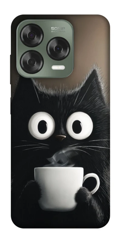 Чохол на ZTE Nubia V70 Design morning cat фото 1 з 1