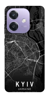 Чохол на Oppo A3X Kyiv map фото 1 з 1