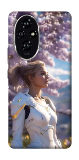 Чохол на Honor 200 Cyber space girl ver.1 фото 1 з 1