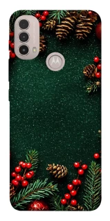Чехол на Motorola Moto E40 Новогодний v30 фото 1 из 1