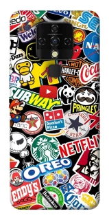 Чехол на TECNO Camon 16 SE brands фото 1 из 1