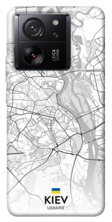 Чохол на Xiaomi 13T Pro Kiev white map фото 1 з 1