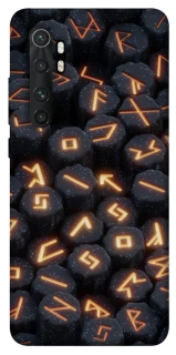 Чехол на Xiaomi Mi Note 10 Lite Огненые руны фото 1 из 1