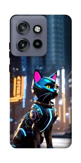 Чохол на Motorola Edge 50 Neo Cyber cat фото 1 з 1