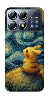 Чохол на Xiaomi POCO X8 Pro Pikachu and Van Gogh фото 1 з 1