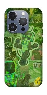 Чехол на Apple iPhone 16 Pro Dandysworld tv green theme фото 1 из 1
