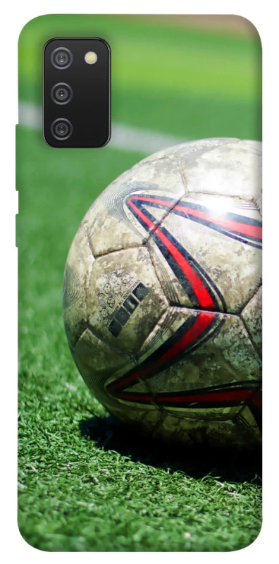 Чехол на Samsung Galaxy A02s Мяч на газоне фото 1 из 1