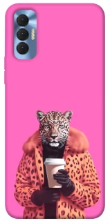 Чохол на TECNO Spark 8P Леопард з кавою фото 1 з 1