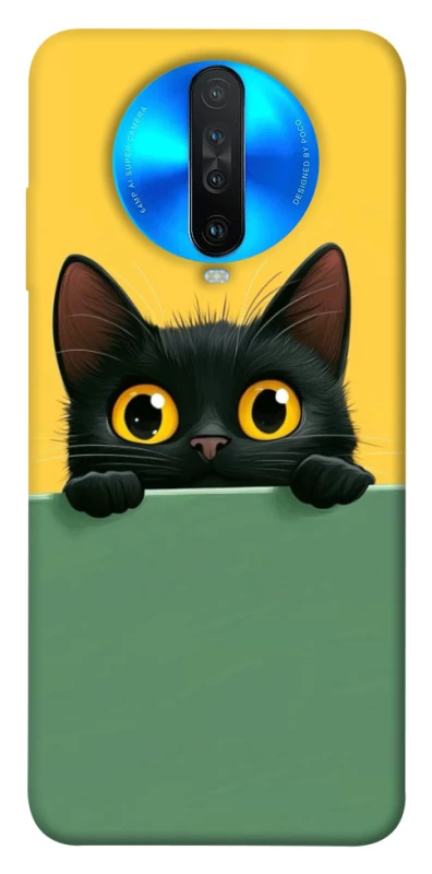 Чохол на Xiaomi Redmi K30 Black cat v2 фото 1 з 1