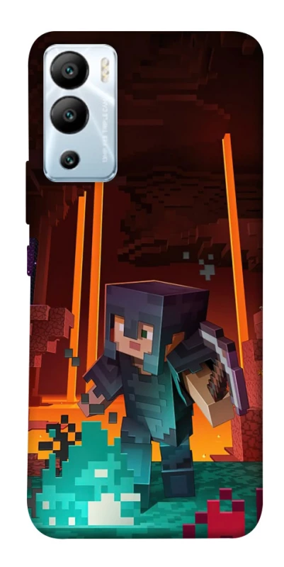 Чохол на Infinix Hot 12i Minecraft game adventure фото 1 з 1