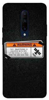 Чохол на OnePlus 7 Pro Warning фото 1 з 1