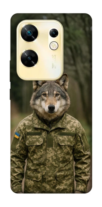Чохол на Infinix Zero 30 4G Вовк захисник фото 1 з 1