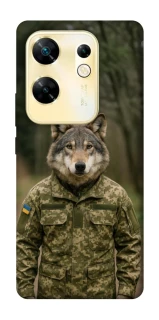 Чехол на Infinix Zero 30 4G Волк защитник фото 1 из 1