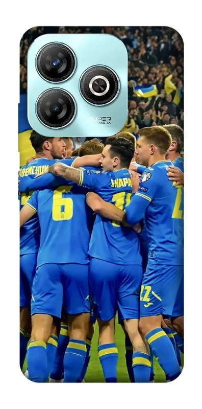 Чехол на ZTE Blade A75 4G Сборная Украины v3 фото 1 из 1