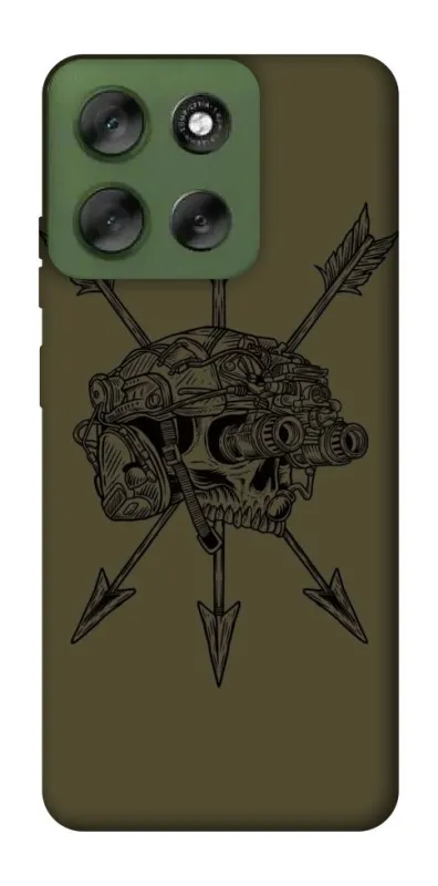 Чехол на Motorola Moto G56 5G Mil skull фото 1 из 1