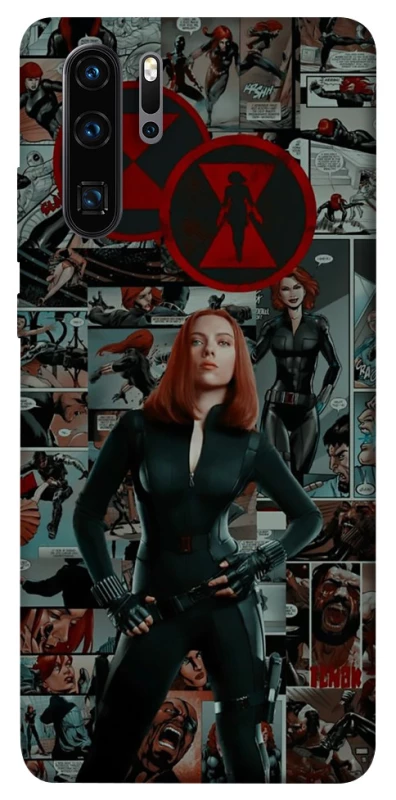 Чохол на Huawei P30 Pro Black Widow фото 1 з 1