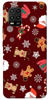 Чехол на Xiaomi Mi 10 Lite Новогодний v6 фото 1 из 1