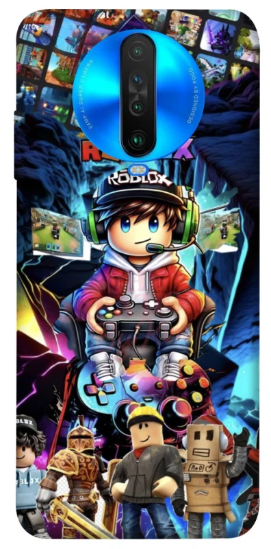 Чехол на Xiaomi Poco X2 Roblox collage ver.4 фото 1 из 1