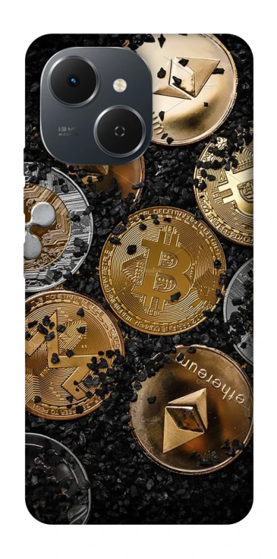 Чохол на TECNO Spark 40C Many coins v2 фото 1 з 1