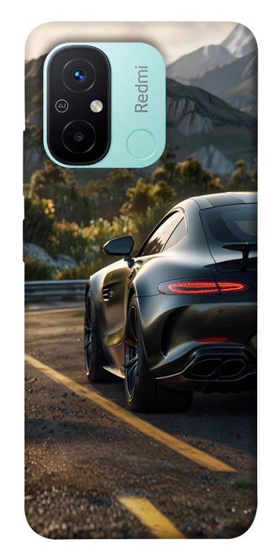 Чохол на Xiaomi Redmi 12C / Poco C55 Car in the mountains фото 1 з 1