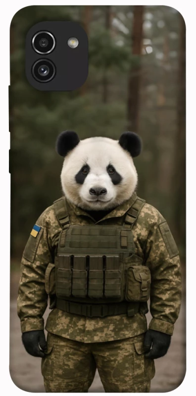 Чохол на Samsung Galaxy A03 Панда захисник фото 1 з 1